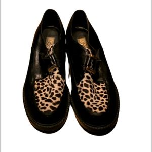 Leopard Print Brighton Shoes size 6M